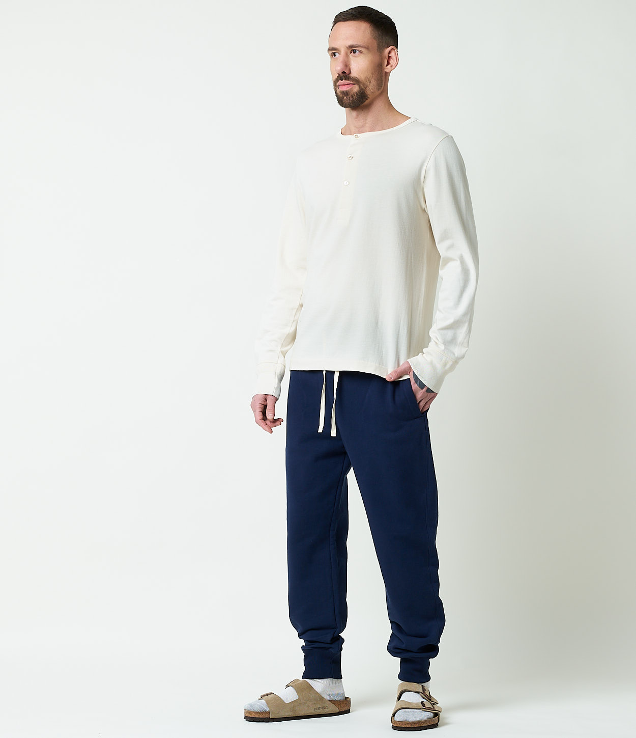 Blue Men Merz B. Schwanen 359 loopwheeled Sweatpants | MERZ8714250