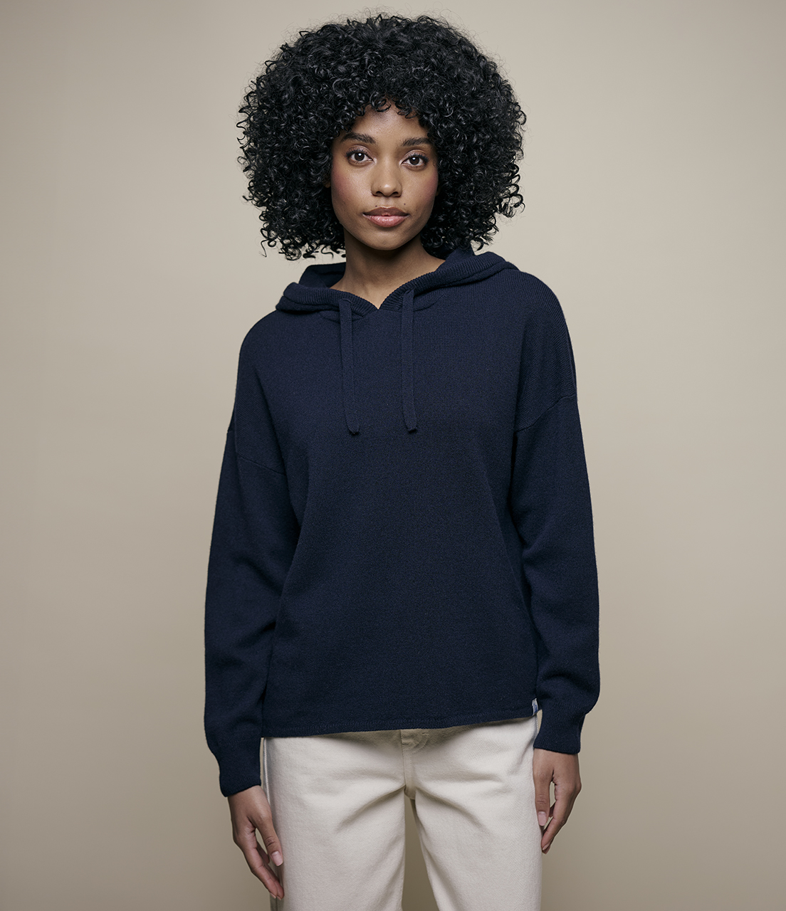 Navy Women Merz B. Schwanen SKHD04 relaxed fit Hoodie | MERZ6053418